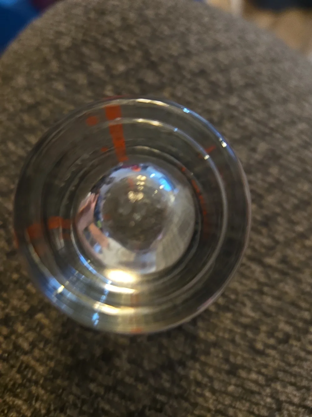Anchor Hocking Measuring Glass ml, Tbsp., Tsp., Oz's Red Lettering